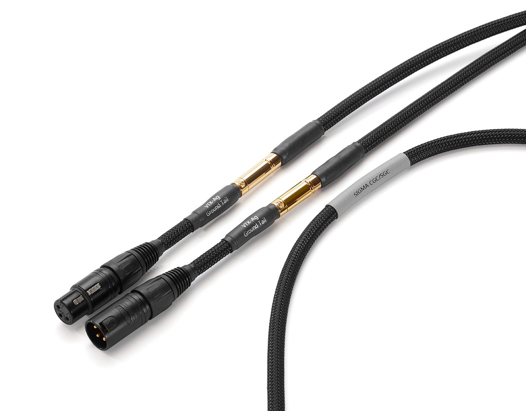 Shunyata VTX-Ag XLR/M Ground Tail 101mm 2