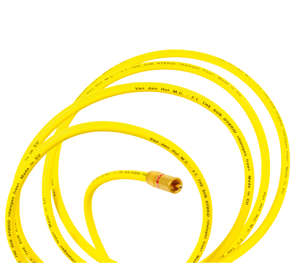 Van den Hul The Mini Sub Hybrid subwoofer kabel (kopie)