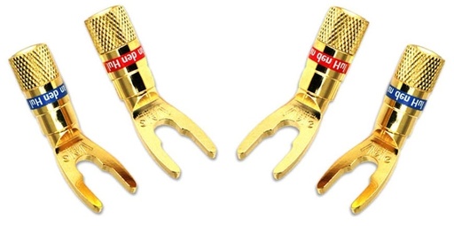 Van den Hul Connectors set van 4
